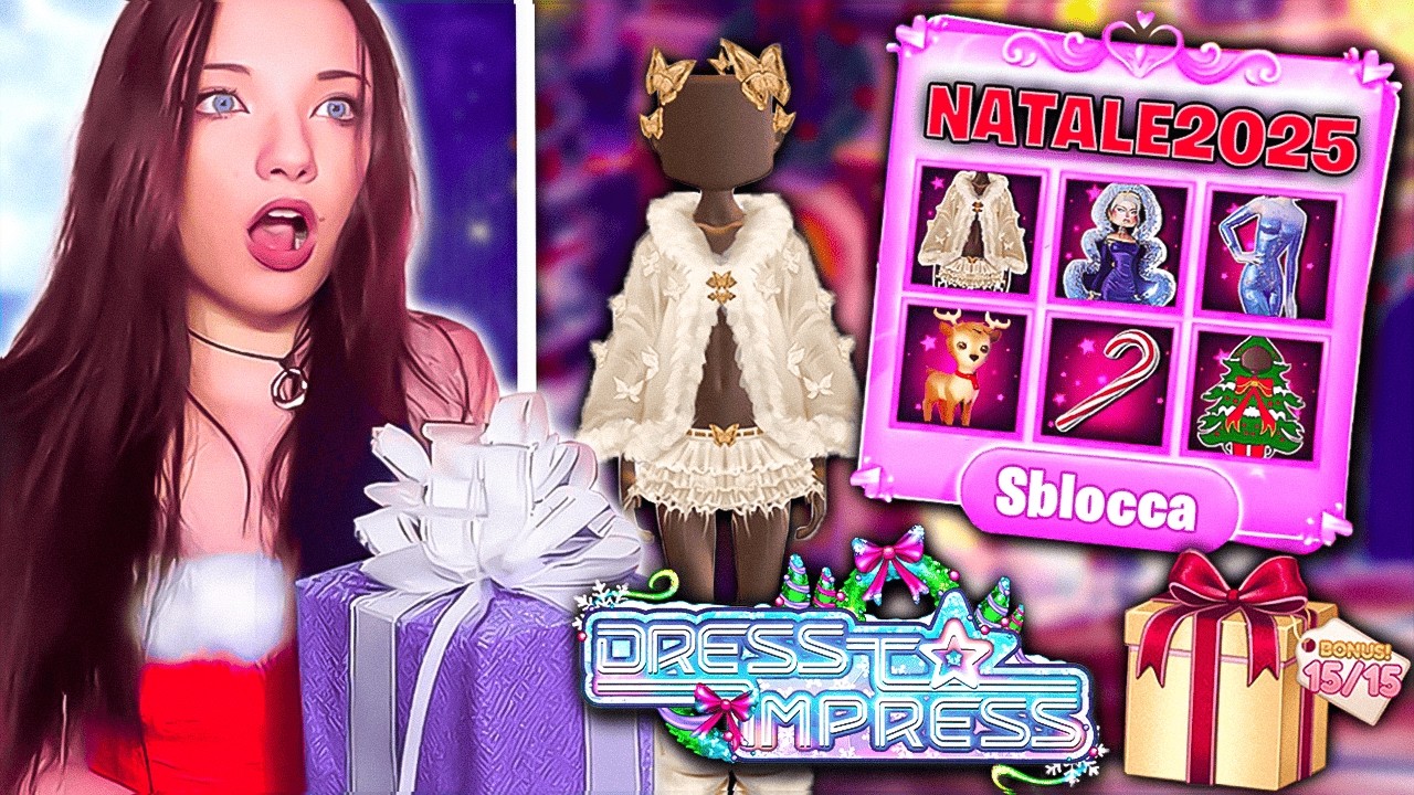 AGGIORNAMENTO DI NATALE IN ANTEPRIMA SU DRESS TO IMPRESS !!