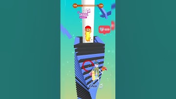 Stack Ball Level 154 #trending #shorts #gaming #games #gameplay #stackball