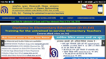 Nios D El Ed 1st semester result has been declared?what is truth?