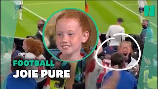 Euro 2020: la joie de cette petite fille qui reçoit un maillot de son idole est contagieuse