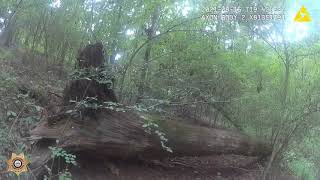 Police Bodycam Footage shows K-9 Officer Locating Missing Person In the Woods
