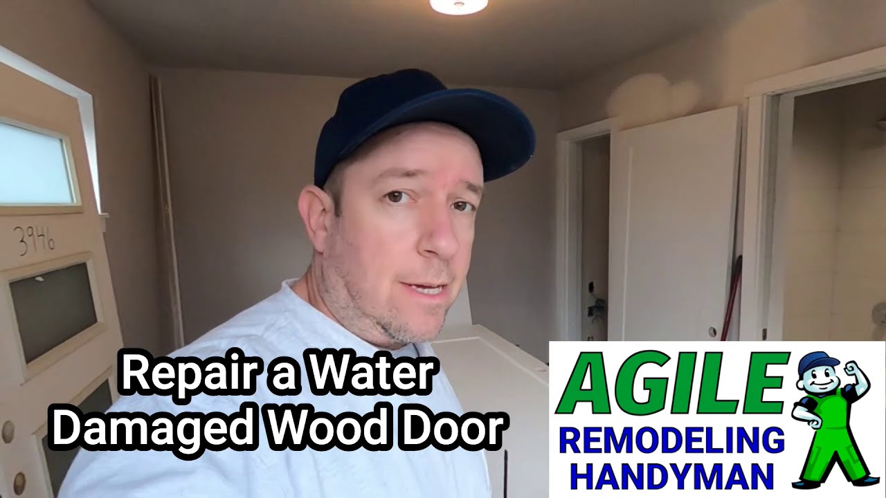 How to Repair a Water Damaged Wood Door Agile Remodeling Handyman