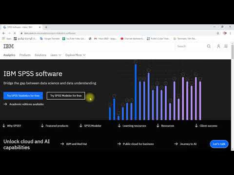 SPSS Software | Installation | Get Free Trial Version | How to Create IBM ID | SPSS Tutorial PART 1