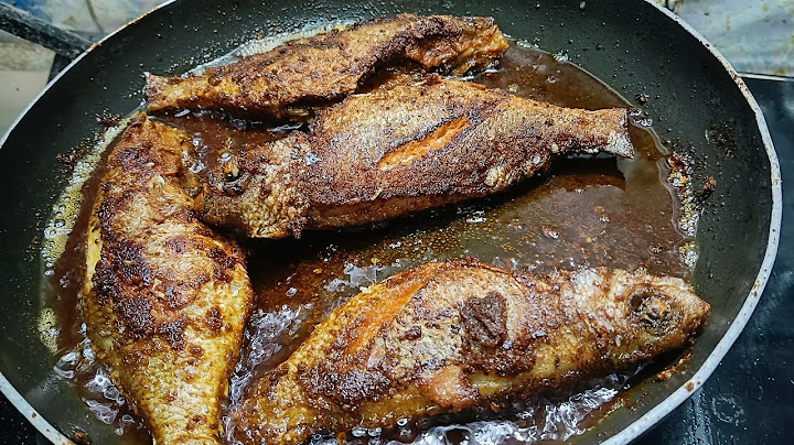 பொரித்த மீன் குழம்பு | Fried fish curry recipe in Tamil | Tamil cooking 