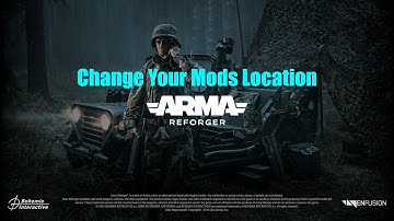 Arma Reforger How to change Mods location #armareforger