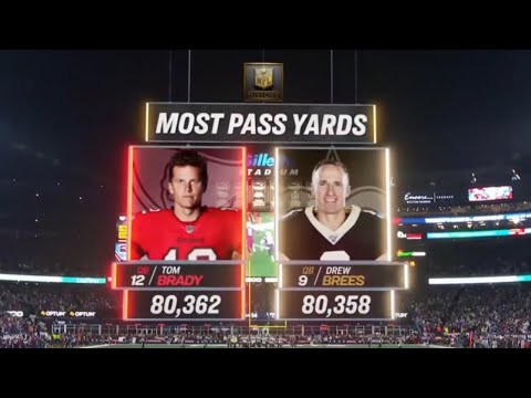 Tom Brady Breaks the All-Time NFL Passing Yards Record
