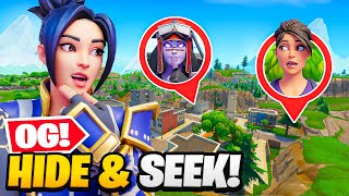 HIDE AND SEEK on OG Fortnite! (Nostalgic)