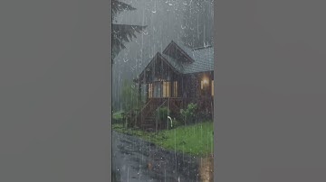 Fall Asleep in 3 Minutes - Cure For Insomnia to Rain Sounds and Thunderstorm