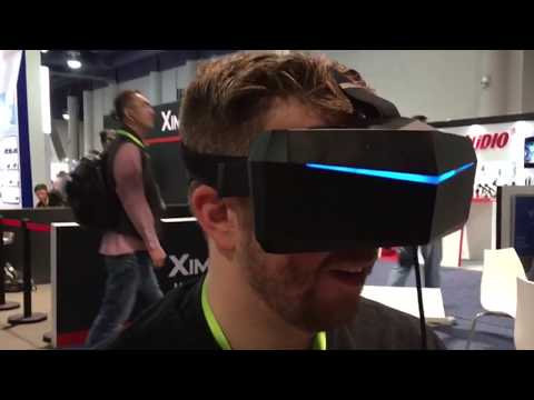 Pimax 5K prototype at CES 2018