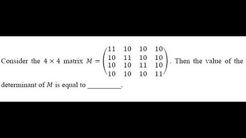 iit jam 2022 pyq // linear algebra //NAT //HMS