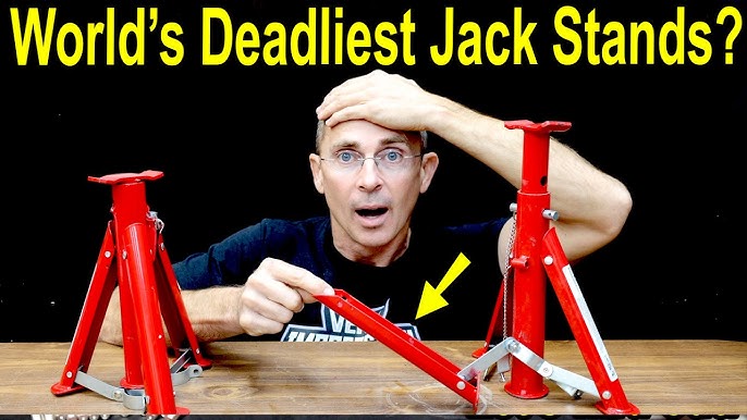 EXPERIMENT: WARNING! Doing this to your Jack Stands will get you