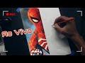 Desenhando O Homem Aranha | AO VIVO