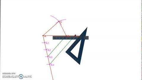 Similar Triangle  with Scale factor greater than 1