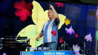 Me As The Travel Trivia Dancer On  With Kelly Thu 42017