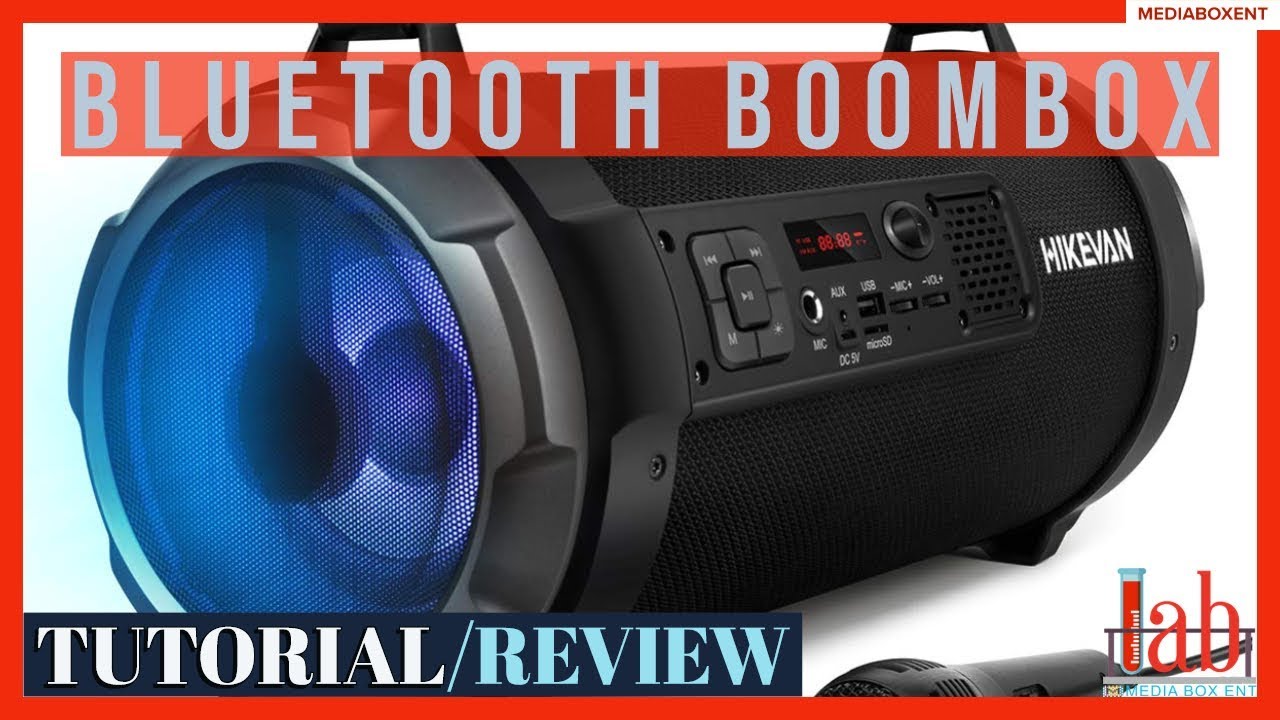 boombox bluetooth wireless stereo speaker