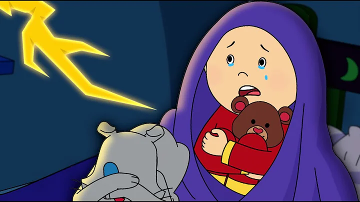 Caillou and Thunderstorm | Caillou Cartoon