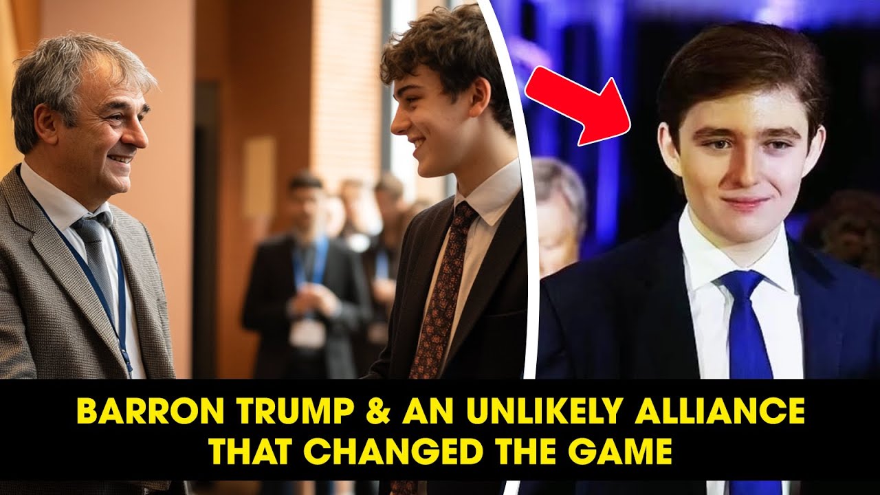 Barron Trump Stayed Silent Under Fire—Until He Spoke, and the Man Retreated in Disgrace