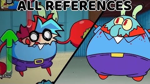 FNF: Vs Spongebob Parodies V1 - ALL REFERENCES