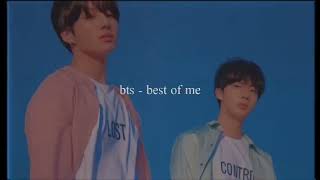 Bts - Best Of Me Slowedreverb