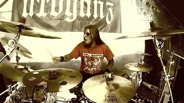ARROGANZ "Blood Ceremony" - live at Wolfszeit 2013 - Drumcam