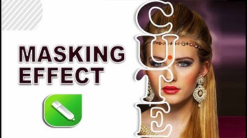 Text Masking Effect  Masking Effect in Corel Draw | Tutorial