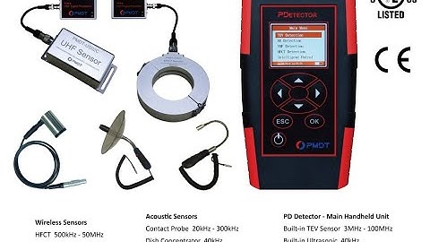 PMDT PDetector Handheld Partial Discharge Detector Introduction