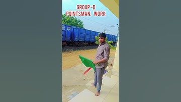 Railway group d pointsman work🚉 #groupdexam #railwaygroupd #governmentjobs