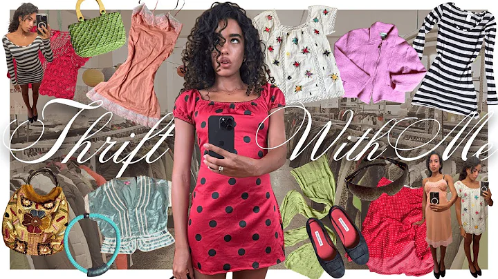 THRIFT WITH ME + prices, try on haul, & tips | how to find your personal style #thrift