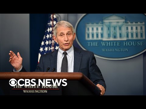 Dr. Fauci joins White House press briefing for last time before retirement | full video