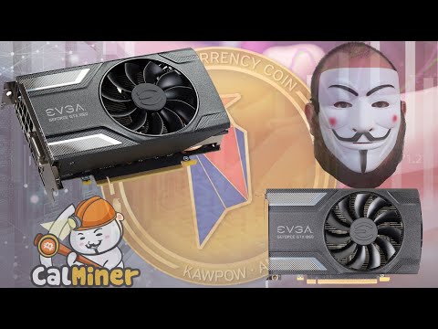 EVGA 1060 6gb MINI Mining RavenCoin