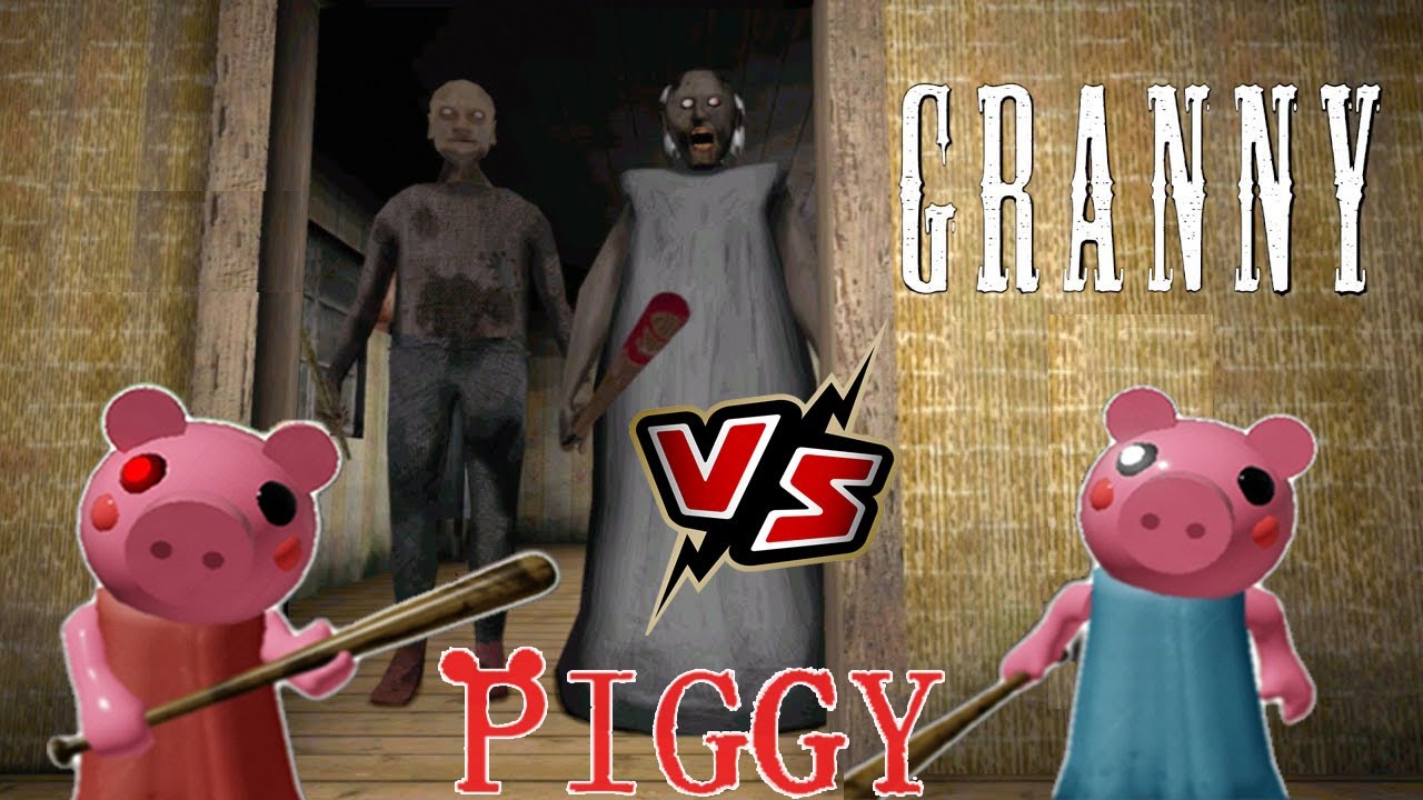 Granny Chapter 2 Vs Piggy Alpha Roblox Minecraft Pe Youtube - alpha roblox piggy