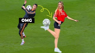 Top Players Reacts to Football Freestylers