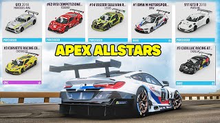 7 Nowych Aut 👈 w Apex Allstars CAR PACK FORZA HORIZON 5