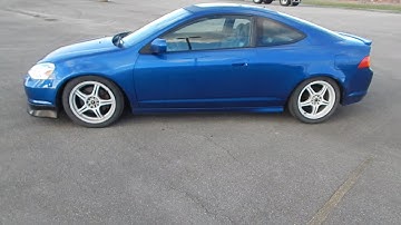 Raceland coilovers on acura rsx type s and ebay front lip