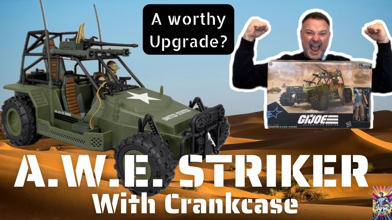 Is the G.I. Joe Classified Crankcase & A.W.E. Striker Worth It