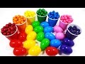 Learn colours with egg and candy fun learing   