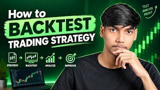 HOW TO BACKTEST TRADING STRATEGY. #trading #cryptotrading #crypto #forex 