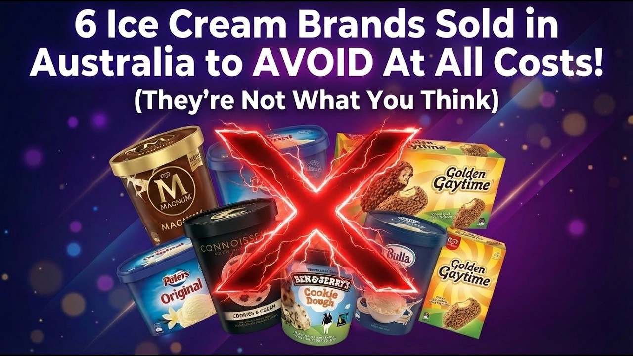 6 Ice Cream Brands Sold in Australia to AVOID At All Costs!