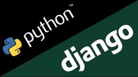 Django tutorial