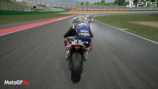 MotoGP 24 | Yamaha YZR-M1 GP - Dromo Internazionale del Mugello 'Wet 'Gameplay [4KPS5]