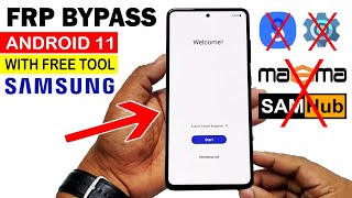 All Samsung FRP BYPASS September 2021 ANDROID 11 |100% Free Working | With Free Tools