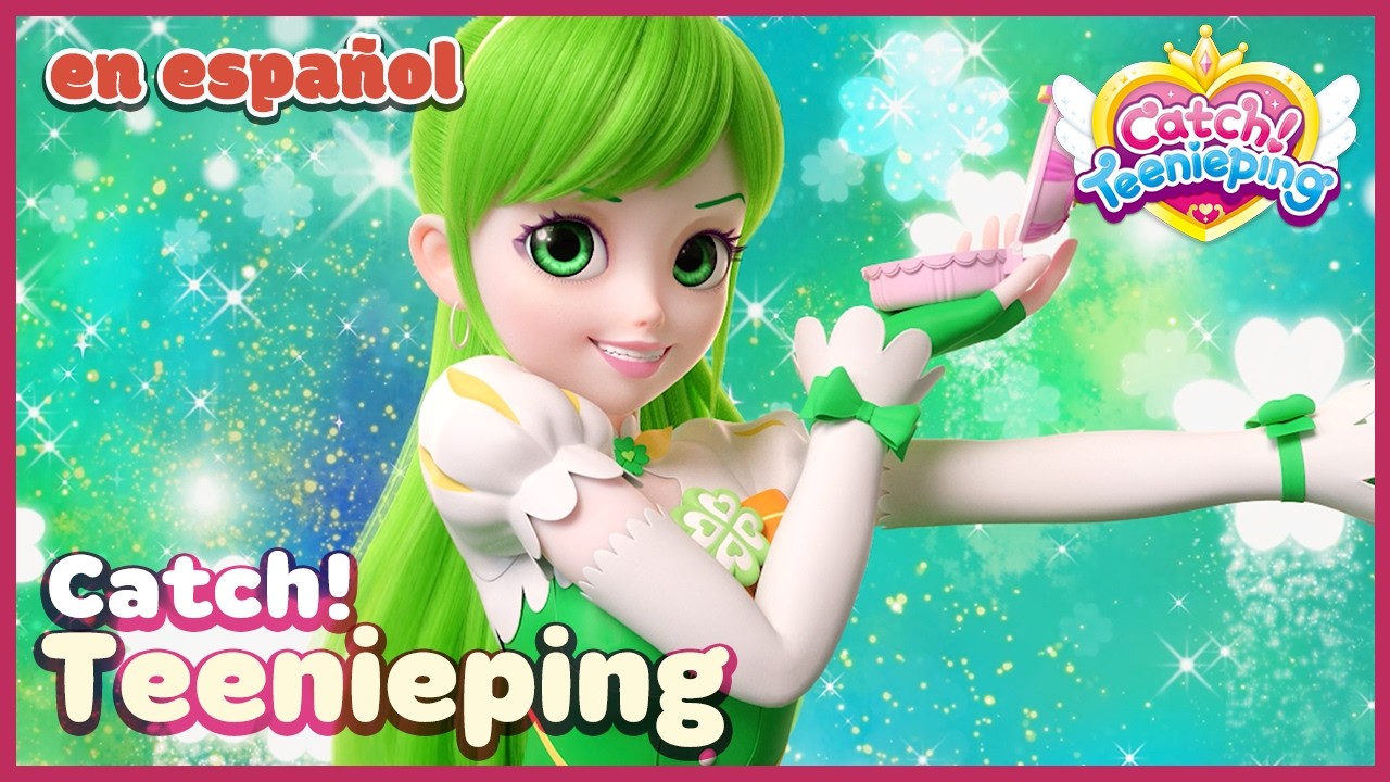👑¡PRINCESA CLOVER, TRANSFORMACIÓN!🍀 | Catch! Teenieping en Español💘 | Episodios Completos 10-11💖