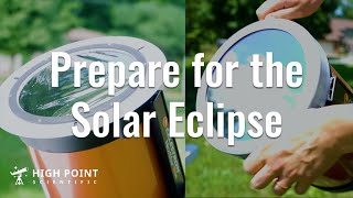 The Difference Between Glass and Film Solar Filters | High Point Scientific