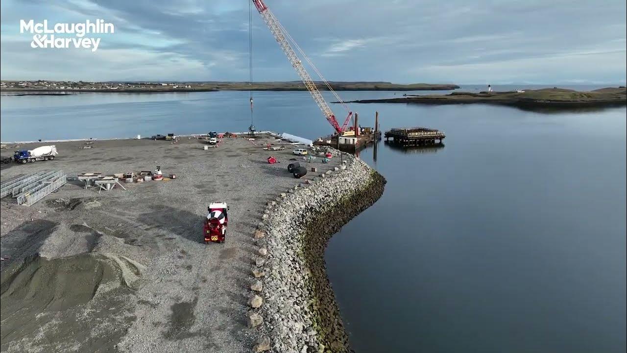 McLaughlin & Harvey Civil Engineering Stornoway Berthing Dolphin