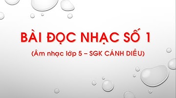 Bài đọc nhạc số 1 – Âm nhạc lớp 5 (SGK Cánh Diều) | #coverbytmn