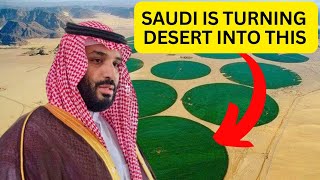 How Saudi is Turning Desert into Greenland