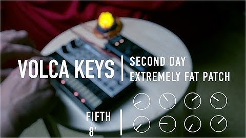 Korg Volca Keys - EXTREMELY FAT PATCH | Second day | by Michael Kert