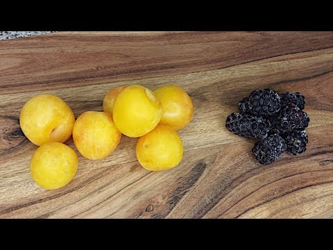 Blackberry and Yellow Plum Jam Recipe