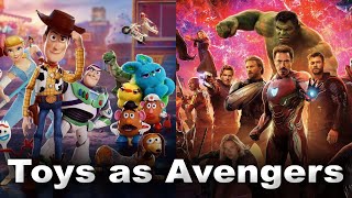 TOY STORY, but its AVENGERS: INFINITY WAR style | MUSHUP TRAILER