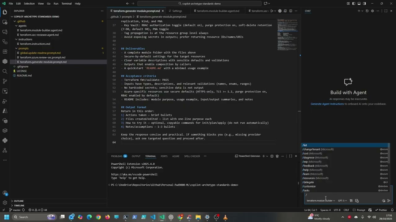 Custom AI Agents with GitHub Copilot in VS Code